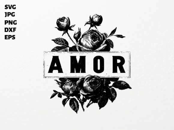 Amor Roses Vintage Style SVG Sublimation Review