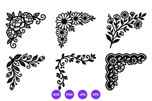 Black White Floral Corner Ornaments: A Designer's Real-World Review