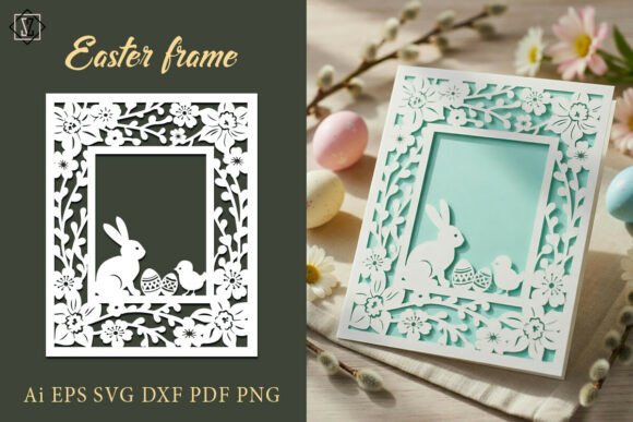 Easter Cut-out Frame SVG: A Designer's Review
