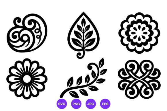 Floral Leaf Ornamental Vector Art: A Designer's Review