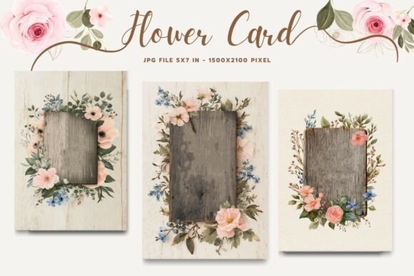 Flower Card Floral Greeting Postcard_40 Review