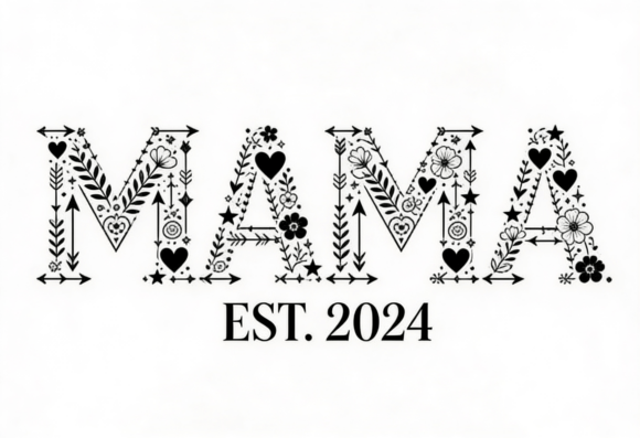 Mama Est 2024 Floral Boho Design Review
