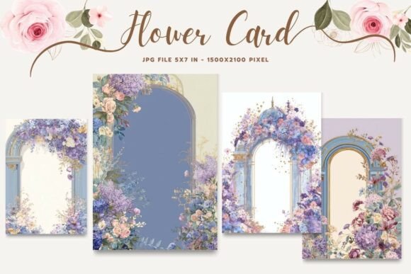 Reviewing Flower Card Floral Greeting Postcard_29 for Real Embroidery