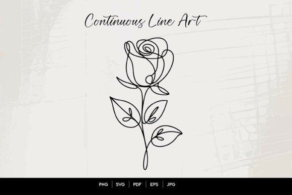 Rose Line Art SVG Review for Real Embroidery