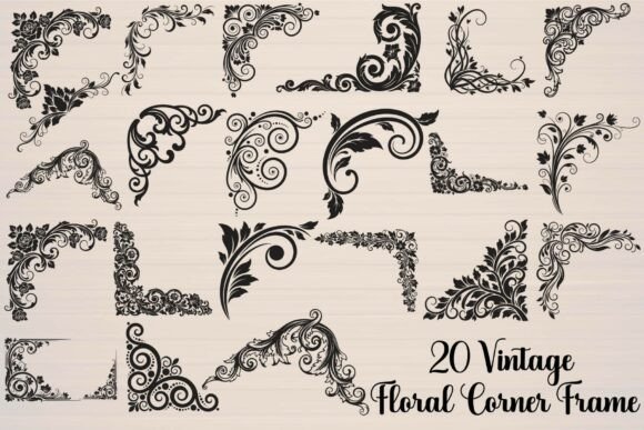 Vintage Floral Corner Frame Review