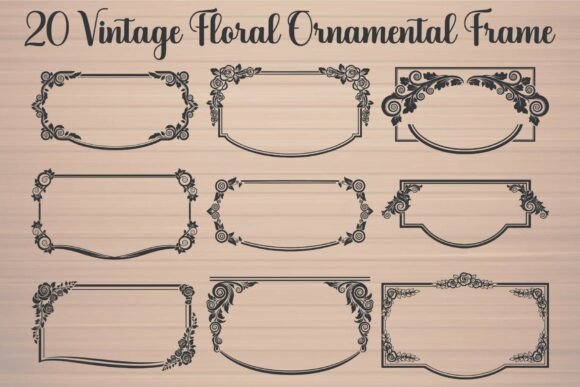 Vintage Floral Ornamental Frame Review
